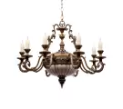 Люстра в классическом стиле с имитацией свечей Château de Lumière