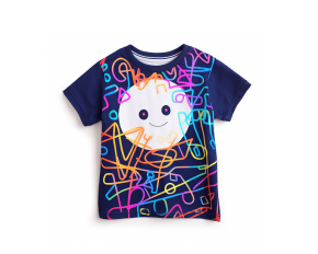 Футболка оверсайз с принтом