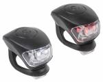 Фонарики велосипедные, передний/задний