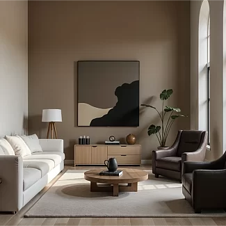 Дизайнерский ремонт в таунхаусе 230 м²